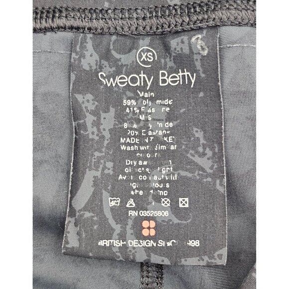 Women's - Sweaty Betty Black & Gray Leggings, Size XS - Picture 4 of 8